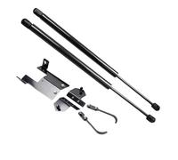 Front Bonnet Gas Dampers Lift Supports For Jeep For Wrangler (JK) 2007-2018 Front Hood Bonnet Modify Gas Struts Lift Support Shock Damper Carbon Fiber Piston Rods Springs(Yellow carbon fiber)