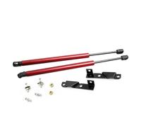 Front Bonnet Gas Struts 2PCS For Kuga For Escape 2013-2019 Front Hood Bonnet Carbon Fiber Gas Struts Shock Damper Lift Supports Car-Styling Absorber(Red carbon fiber)