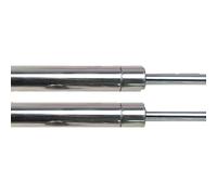 Front Bonnet Gas Struts For Demio DJ 2014 Present Front Bonnet Hood Modify Gas Carbon Fiber Spring Damper Lift Support(STAINLESS STEEL)