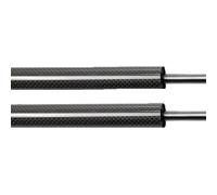 Front Bonnet Gas Struts For Demio DJ 2014 Present Front Bonnet Hood Modify Gas Carbon Fiber Spring Damper Lift Support(BLACK CARBON FIBER)