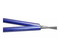 Front Bonnet Gas Struts For For Aventador LP 2011-2022 Carbon Rear Engine Bonnet Gas Struts Spring Lift Support Damper 418827401(Blue carbon fiber)