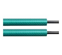 Front Bonnet Gas Struts For Nissan Skyline GT-R R33 Front Bonnet Hood Modify Gas Struts Carbon Fiber Spring Damper Lift Support Absorber(GREEN CARBON FIBER)