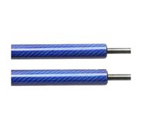 Front Bonnet Gas Struts For Nissan Skyline GT-R R33 Front Bonnet Hood Modify Gas Struts Carbon Fiber Spring Damper Lift Support Absorber(BLUE CARBON FIBER)