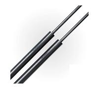 Front Bonnet Gas Struts For SsangYong For Korando C300 2019-present Front Bonnet Gas Springs Shock Absorbers Lift Supports Dampers 2 Hood Struts(Black Carbon Fiber)