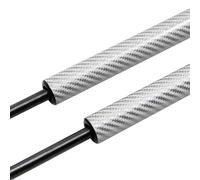 Front Bonnet Gas Struts For Toyota For RAV4 XA30 2005-2012 For Vanguard Modify Lift Support Rod Cylinders Piston Damper Shock Absorber(Carbon Fiber Silver)