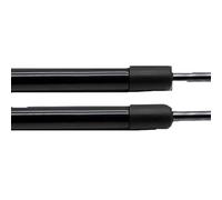 Front Bonnet Gas Struts For Toyota For Yaris 2017 2018 Present Front Bonnet Hood Modify Gas Carbon Fiber Spring Damper Lift Support(NORMAL BLACK)