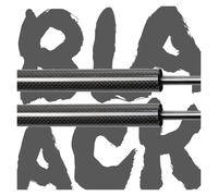 Front Bonnet Gas Struts Front Bonnet Modify Gas Springs Hood Damper For Subaru For Legacy For Outback 4th BP For Wagon 2003-2009 Gas Strut Lift Support Lift Support(Black carbon fiber)