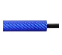 Front Bonnet Hood Damper Shock Gas Spring 1PC Lift Support Front Hood Bonnet Modify Gas Strut Spring Prop Rod Damper For Nissan For Sakura KE0 B6AW 2022 2023 2024(Blue carbon fiber)