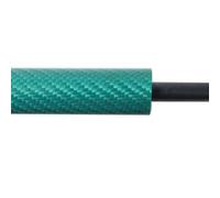 Front Bonnet Hood Damper Shock Gas Spring 1PC Lift Support Front Hood Bonnet Modify Gas Strut Spring Prop Rod Damper For Nissan For Sakura KE0 B6AW 2022 2023 2024(Green carbon fiber)