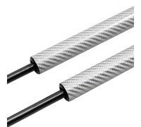 Front Bonnet Hood Damper Shock Gas Spring Front Hood Struts Bonnet Refit Lift Support Rod Shock Damper Hydraulic Spring Bar For Peugeot 1007 2004 2005 2006 2007 2008 2009(Carbon Fiber Silver)