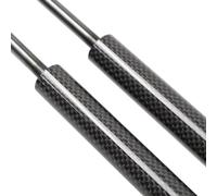 Front Bonnet Hood Damper Shock Gas Spring Hood Struts Modify Hydraulic Damper Lift Support Refit Piston Rod Shock Springs Prop For Nissan For Cube Z11 2002 2003 2004-2008(Black carbon fiber)
