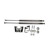 Front Bonnet Hood Gas Struts For For Kuga For Escape C394 2008-2012 Damper Absorber Front Bonnet Hood Modify Gas Struts Lift Support Shock(Black carbon fiber)