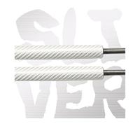 Front Bonnet Hood Gas Struts For Mitsubishi For Eclipse 2G 1995-1999 D31A D32A D38A D39A Lift Support Front Hood Bonnet Gas Struts Absorber Shock Damper Modify(Carbon Fiber Silver)