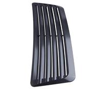 Front Bonnet Vent 1Pcs Decorative Bonnet Vent mudguard Car Engine Louver Hood Universal Air Intake Outlet Cover Moulding Trim Parts Car Accessories(Carbon Fiber Pattern)