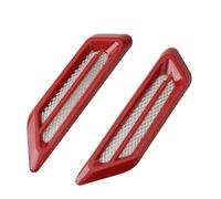 Front Bonnet Vent 2Pcs Car mudguard Side Vents Grille Stickers Decor Universal Scoop Hood Decorative Air Flow Intake Auto Exterior Accessories(3)