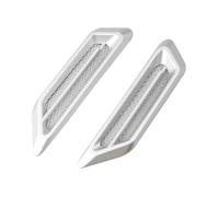Front Bonnet Vent Car Air Flow mudguard Side Vent Grid Decoration Side Air mudguard Vent Cover Exterior Parts Hood Scoop Bonnet Vent Cover(color1)
