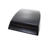 Front Bonnet Vent Car Decorative Air Flow Intake Scoop ABS Grille Mesh Bonnet Vent Cover Univesal Hood Sticker For Auto Sedans SUV Truck Decor(color1)