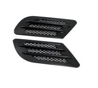 Front Bonnet Vent Compatible With Clio 4 2015 2016 2017 2018 2019 2020 Car Body Styling Parts Hood Scoop Air Intake Vent Cover Side mudguard Air Vent Trim(Black)