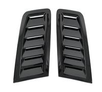 Front Bonnet Vent Compatible With For CLA GLA A B Class W117 C117 W176 A45 CLS SLS Car Air Intake Scoop Bonnet Trim Front Hood Vent Modification Accessories(Glossy Black)