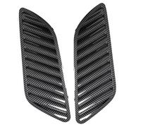 Front Bonnet Vent Compatible With For F30 F10 E90 E91 E92 E93 2011 2012 2013 Car Front Grill Hood Cover Bonnet Grill Air Outlet Vent Cover Trim(Carbon Fiber Look)