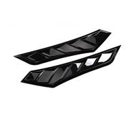 Front Bonnet Vent Compatible With Seat For Ibiza 2016 2017 2018 2019 2020 2021 2022 Car Side Air mudguard Vents Cover Bonnet Hood Scoop Spoiler Decoration Cover(Black)