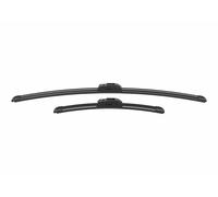 Front Bosch Aerotwin Retrofit Flat Wiper Blade Set 650mm 26" 340mm 13" Fits Fiat