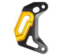 Front Brake Air Duct Fit For PCX125 PCX150 PCX160 Motorcycle Front Rear Disc Brake Caliper Protective Cover Wheel Brake Caliper Protector Caliper Radiator Cover(Gold-Rear Wheel)