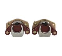 Front Brake Caliper Assembly Durable Metal Left Right Pair With Brake Pads High Performance Direct Replacement For Polaris Sportsman 300 400 2008 2010 OE Numbers 1911169 1911170