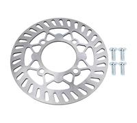 Front Brake Caliper Disc Rotor, Metal Brake Rotor for 50cc-200cc Dirt Pit Bike Motorcycle, Enhanced Efficiency Rotor with 4 Bolts, Compatible with SSR Apollo (200mm)