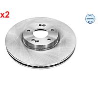 Front Brake Disc for Hyundai:SANTA FE II 2 51712-2B700