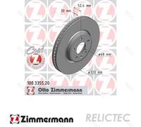 ZIMMERMANN COAT Z Brake disc 100.3355.20 320 30 6/5 5 112 internally vented Coated High-carbon AUDI: A4 B8 Saloon, A5 B8 Coupe, A6 C7 Saloon