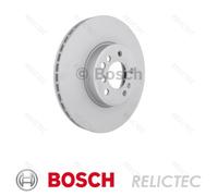 BOSCH 0986478974 Brake Disc Front Vented Coated High Carbon Fits BMW X3 X5