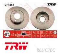 Front Brake Disc BMW:E60,E61,E64,E63,5,6 34116864905 6753221 34116767269 6767269