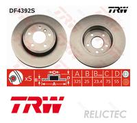 Front Brake Disc BMW:E83,X3 3400151 34113400151