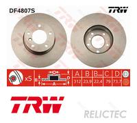 Front Brake Disc BMW:E91,E84,E90,E92,F30,F36,F31,F22,E93,F32,F21,F20,F34,F23