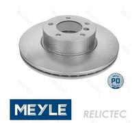 MEYLE 383 521 0003/PD Brake Disc Fits BMW 2 Series 220i 220d 220d xDrive 225d