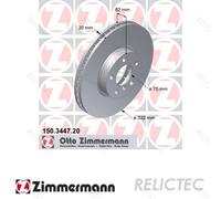 ZIMMERMANN 150.3447.20 Brake disc
