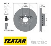 Front Brake Disc BMW:F30,F36,F21,F20,F32,F31,F34,F33,F22,F23,3,4,1,2 34106797602