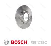 BOSCH Brake disc solid 0 986 478 712 Brake rotor,Brake discs CHEVROLET,DAEWOO,MATIZ (M200, M250),SPARK M200 M250,Matiz Schrägheck (M100, M150)