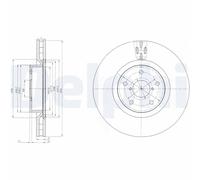 DELPHI BG9055 Brake disc