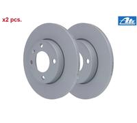FRONT BRAKE DISC FITS: AUDI FOX B1 SALOON 1.3/1.5/1.6.AUDI 4000 B2 SALOON 1.3