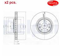 FRONT BRAKE DISC FITS: FITS FOR RENAULT LATITUDE 3.0 DCI 240 /1.6 RS .FITS FO