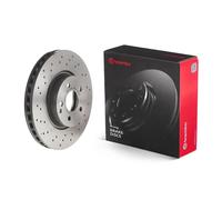 Front Brake Disc Fits Mercedes-Benz C-Class E-Class BREMBO