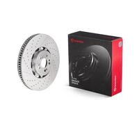 Brembo Brake Disc 09.D601.43 400x38x5 Drilled & Slotted Coated High-Carbon for Mercedes GLE