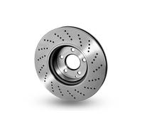 Front Brake Disc Fits Mercedes C-Class T-Model Coupe HELLA 8DD 355 114-231