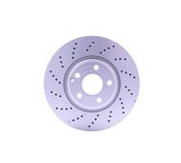 Front Brake Disc Fits Mercedes CLS Shooting Brake HELLA 8DD 355 122-911
