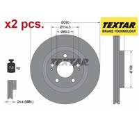 FRONT BRAKE DISC FITS: MITSUBISHI GRANDIS 2.4 MIVEC /2.0 DI-D /2.4 MIVEC 4WD