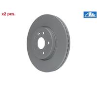 FRONT BRAKE DISC FITS: OPEL VAUXHALL MOKKA / MOKKA X 1.8 4X4 /1.8 /1.4 /1.4 4