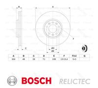 Fits BOSCH 0 986 479 C53 Brake Disc OE REPLACEMENT TOP QUALITY