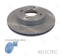 BLUE PRINT Brake disc ADG043143 Front Axle 241 18 4 100 internally vented Coated HYUNDAI: i10 I, i10 II Hatchback